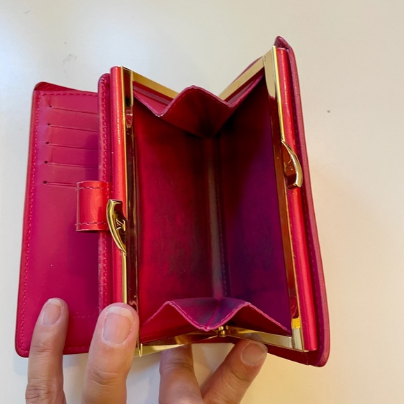 Louis Vuitton Vernis PortefeuilleViennois Bifold wallet - pink patent leather - Picture 9 of 9